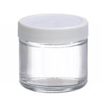 FB02911920 | Fisherbrand Clear Straight Sided Glass Jars with W