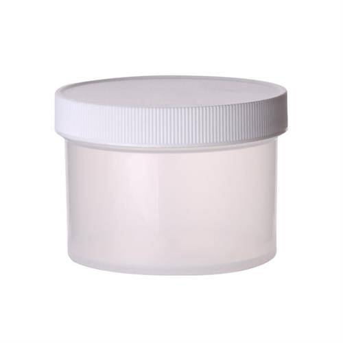 FB02912029A | Fisherbrand Straight Sided Jars with White Polypro
