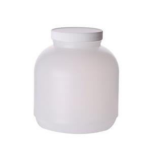 FB02912033A | Fisherbrand Wide Mouth Round Bottles with White Po