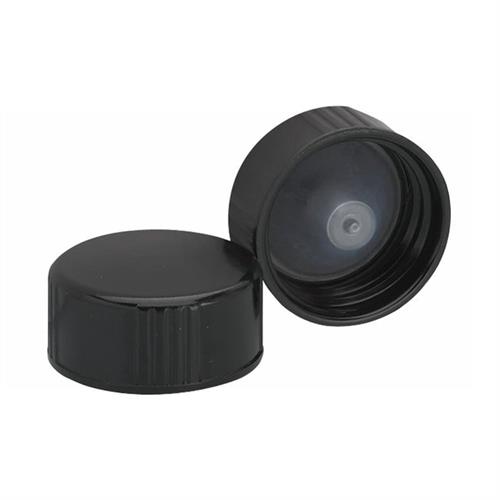 FB02912055 | Fisherbrand Black Phenolic Caps Neck Finish 24 400