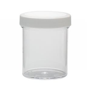 FB02912268 | Fisherbrand Clear Straight Sided Polystyrene Jars