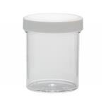 FB02912268 | Fisherbrand Clear Straight Sided Polystyrene Jars