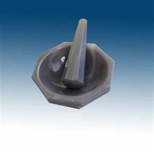 FB970G | Agate Morter And Pestle 4inch