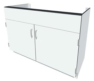 FBPH18148W | Fisherbrand Phenolic Standing Height Sink Cabinet