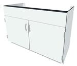 FBPH18148W | Fisherbrand Phenolic Standing Height Sink Cabinet