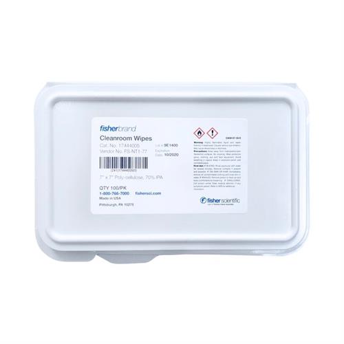 17444005 | 7 X7 70%ipa Sat Poly/cell Wipe