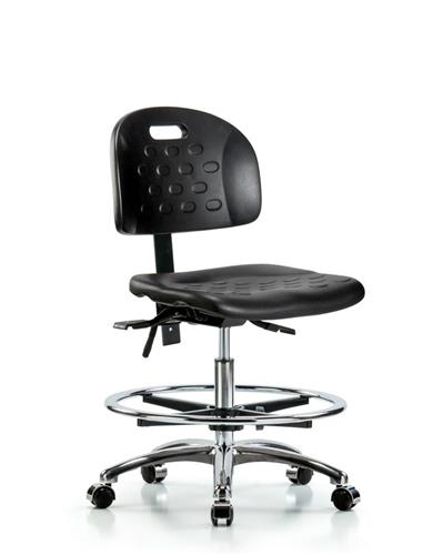 14400378 | Ind Poly Med Chair Chrome Cast