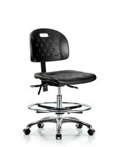 14400378 | Ind Poly Med Chair Chrome Cast