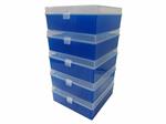 03391552 | 100-pl Freezer Box-blue 5/pk