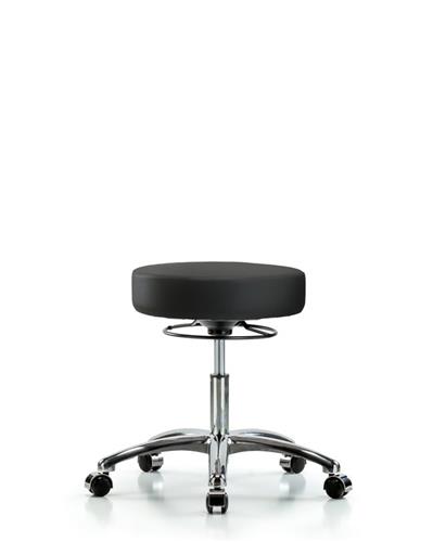 14359877 | Lab Stool Black Chrome Low