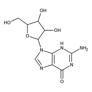 AC411130250 | Guanosine, 99% (uv-vis) 25gr
