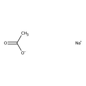 S210500 | Sodium Acetate Anhyd Cert 500g
