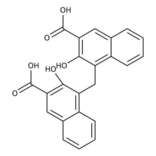 P076125G | Pamoic Acid 96.0 HPLC C23H16O6 CAS Number 130 85 8