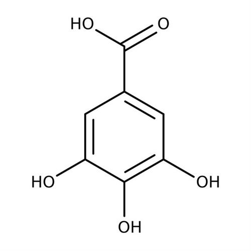 AC410860050 | Gallic Acid 95]% (titr) 5g