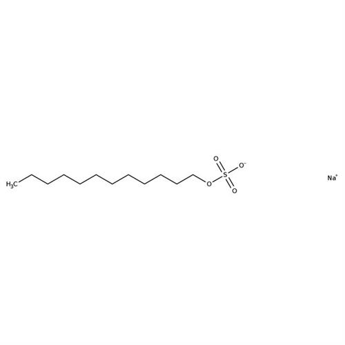 Sodium lauryl sulfate molecule - Stock Image - F012/6305 - Science Photo  Library