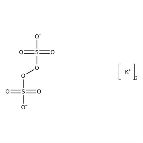 P282500 | Potassium Persulfate 99 K2O8S2 CAS Number 7727 21