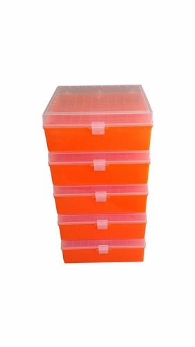 03391554 | 100-pl Freezer Box-orange 5/pk