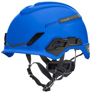 19177204 | MSA V Gard H1 Safety Helmet Blue Certifications Co