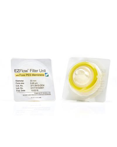 371-3415-OEM | EZFlow Syr Filter,0.45µm PES,33mm STER,100pk