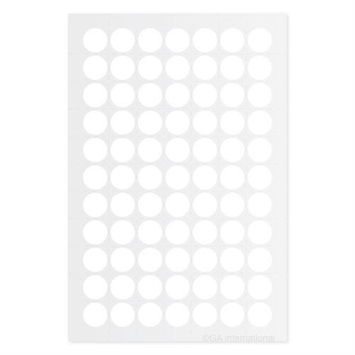 LT-11WH | Lab-TAG™ Cryogenic Labels – Cryogenic Color Dots for 1.5 ml Microtube Tops