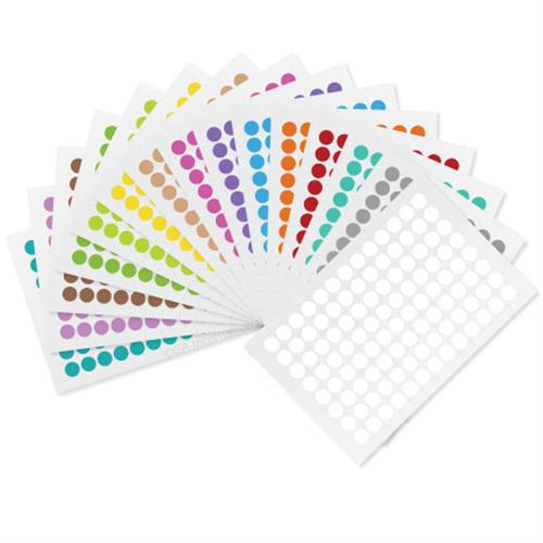 LT-9A | Lab-TAG™ Cryogenic Labels – Cryogenic Color Dots for 1.5 ml Microtube Tops