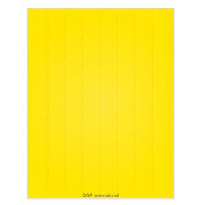 RCL-12T1-YE | Removable Cryo-LazrTAG™- Cryogenic Labels for Laser Printers (US Letter Size) PATENTED