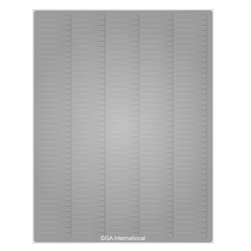 RCL-17T1-SI | Removable Cryo-LazrTAG™- Cryogenic Labels for Laser Printers (US Letter Size) PATENTED