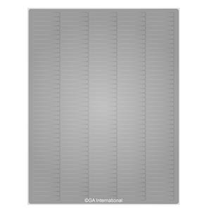 RCL-17T1-SI | Removable Cryo-LazrTAG™- Cryogenic Labels for Laser Printers (US Letter Size) PATENTED