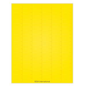 RCL-23T1-YE | Removable Cryo-LazrTAG™- Cryogenic Labels for Laser Printers (US Letter Size) PATENTED