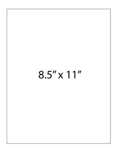RCL-28T1-WH | Removable Cryo-LazrTAG™- Cryogenic Labels for Laser Printers (US Letter Size) PATENTED