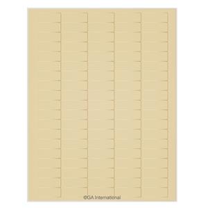 RCL-6T1-BE | Removable Cryo-LazrTAG™- Cryogenic Labels for Laser Printers (US Letter Size) PATENTED
