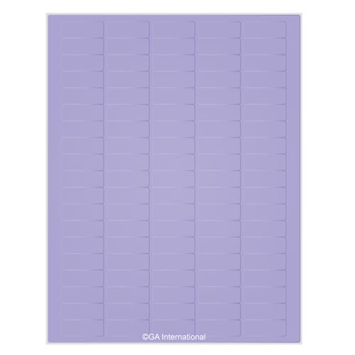 RCL-6T1-LA | Removable Cryo-LazrTAG™- Cryogenic Labels for Laser Printers (US Letter Size) PATENTED