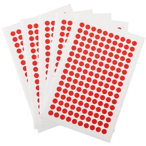 WRPLT-7RE | Lab-TAG™ – Deep-Freeze Color Dot Labels for Tops of 0.2mL PCR Tubes