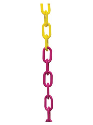 GZ1039 | Chain plastic 2 yellow magent
