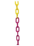 GZ1039 | Chain plastic 2 yellow magent