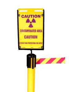 GZ2014 | Sign holder 12 H x 8 W for Heavy Duty Stanchions