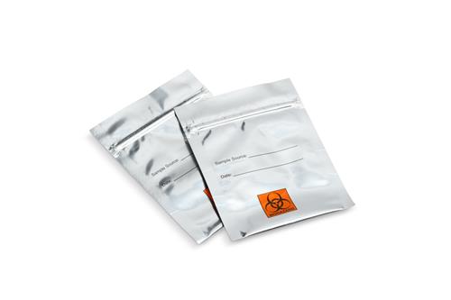 10534321 | Foil Ziplock Biohazard Bag 100 PK