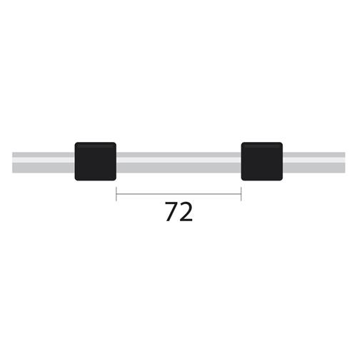 0.76-BLK-F-S | Contour Flared End PVC Pump 