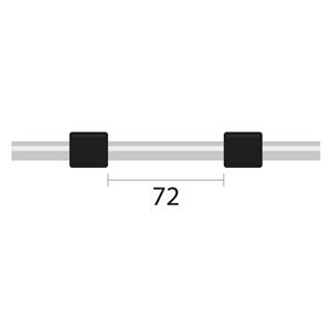 0.76-BLK-F-S | Contour Flared End PVC Pump 