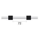 0.76-BLK-F-S | Contour Flared End PVC Pump 