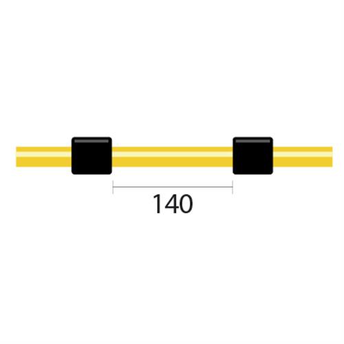 0.76-BLK-SF-F | Contour Flared End Solva 