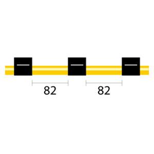 0.76-BLK3B-SF-F | Contour Flared End Solva 