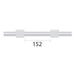 1.02-WHT-F | Contour Flared End PVC Pump 