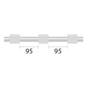 1.02-WHT3B-95 | PVC Pump Tube 3tag 95mm 