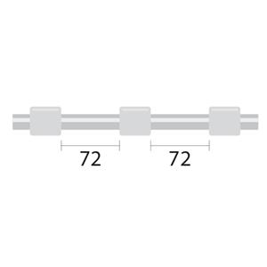 1.02-WHT3B-F | Contour Flared End PVC Pump 
