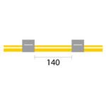 1.30-GRY-SF-F | Contour Flared End Solva 