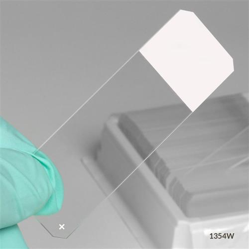 1354W | Microscope Slides Diamond White Glass 25 x 75mm Ch
