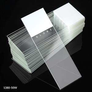 1380-50W | Microscope Slides Diamond White Glass 25 x 75mm 90