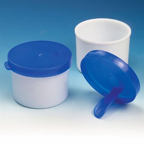 109117 | Container Fecal 30mL Attached Screwcap with Spoon