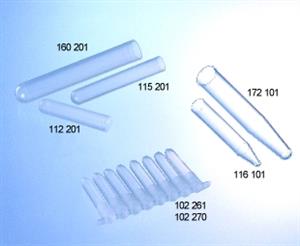 102261 | Test Tube PPN 1.2 mL w Cap Sterile for Micro Rack
